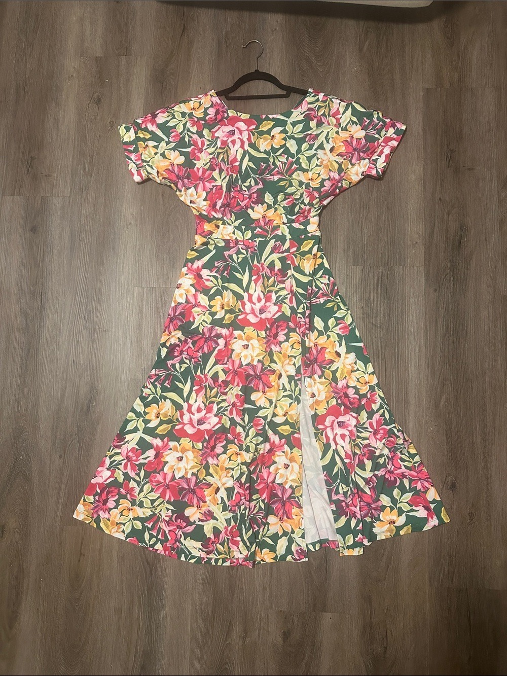 Alexia Admor Midi Dress in Green XS